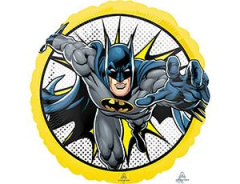 A Шар (18''/46 см) Круг, Бэтмен в полете, 1 шт. в уп.