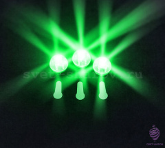 Круглый светодиодный модуль зеленый (50шт.)